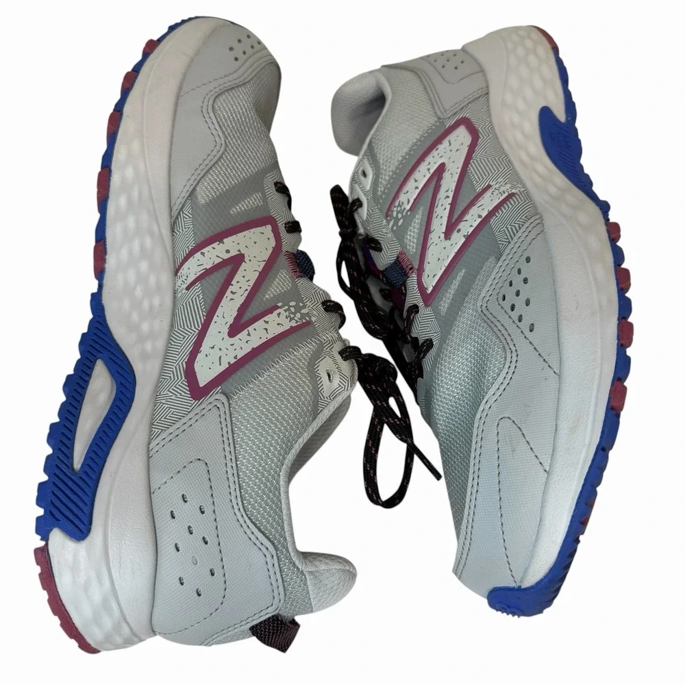 New Balance Unisex WT410LR8 Gray T410 Comfort Size 12W 10.5M Trail Running Shoes
